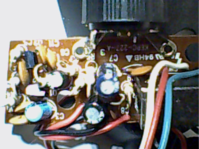 Top View showing components and board numbering